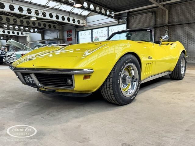 Geel Gebruikt 1969 Chevrolet Corvette Stingray Cabriolet | € 31.000 - Afbeelding 1/4