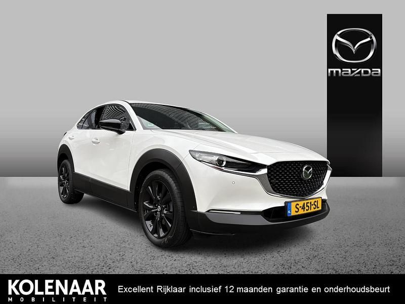 Wit Occasion 2023 Mazda CX-30 Homura-Line SUV | € 28.895 (Eerlijke prijs) - Afbeelding 1/4
