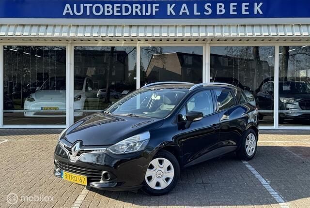Zwart Gebruikt 2014 Renault Clio GrandTour Expression Stationwagen | € 4.999 (Eerlijke prijs) - Afbeelding 1/4