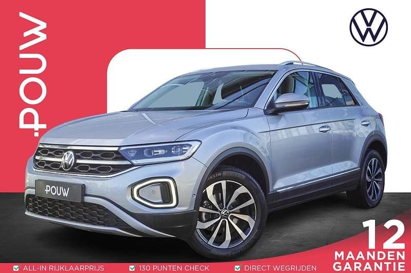 Grijs Gebruikt 2022 VW T-Roc Style SUV | € 25.400 (Eerlijke prijs) - Afbeelding 1/4