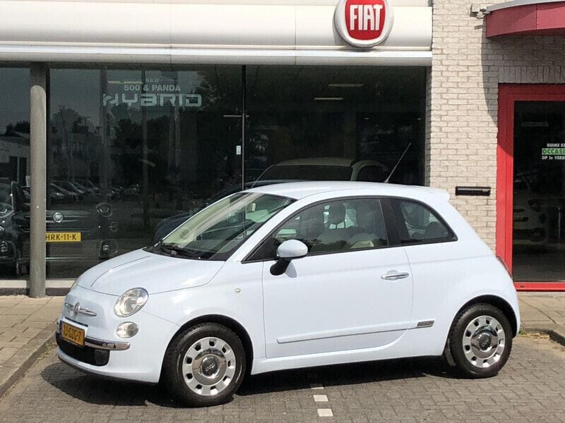 Blauw Gebruikt 2008 Fiat 500 Pop Hatchback | € 4.250 (Eerlijke prijs) - Afbeelding 1/4