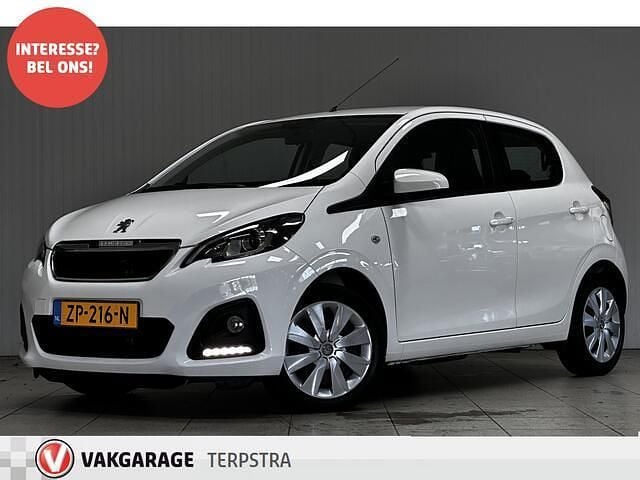Wit Gebruikt 2019 Peugeot 108 Active Hatchback | € 7.445 (Eerlijke prijs) - Afbeelding 1/4