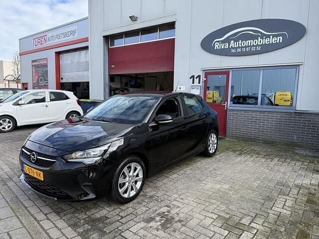 Zwart Gebruikt 2021 Opel Corsa Edition Hatchback | € 10.950 (Goede deal) - Afbeelding 1/4