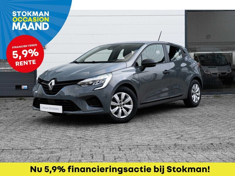 Grijs Gebruikt 2020 Renault Clio V Life Hatchback | € 14.900 (Eerlijke prijs) - Afbeelding 1/3