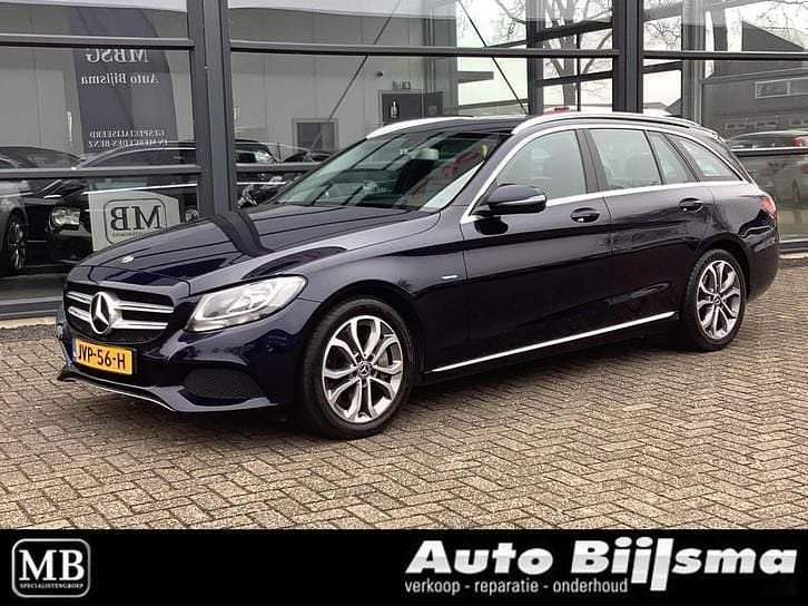 Occasion Mercedes C350e 211 PK (155 kW) 2017 Blauw Stationwagen