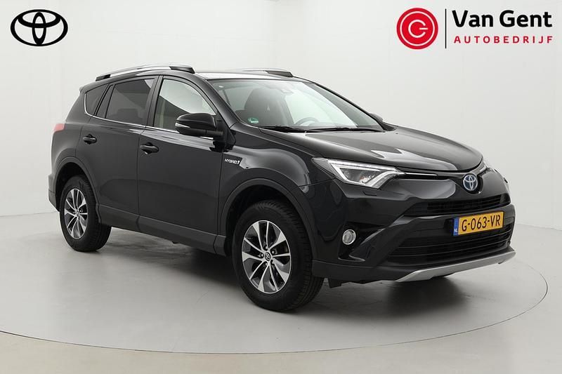 Zwart Gebruikt 2019 Toyota RAV4 Hybrid SUV | € 23.499 (Super prijs) - Afbeelding 1/4