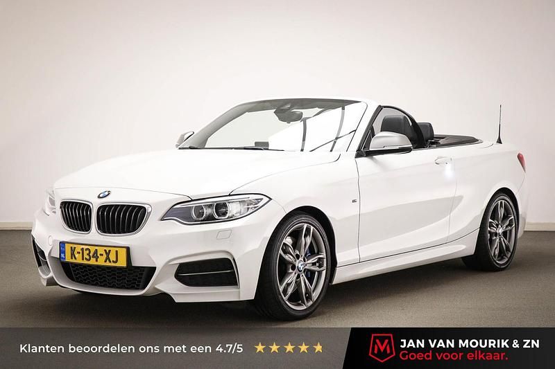 Wit Gebruikt 2017 BMW M240 Executive Cabriolet | € 31.695 - Afbeelding 1/4