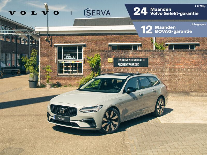 Grijs Gebruikt 2024 Volvo V90 Ultra Stationwagen | € 62.995 (Duur) - Afbeelding 1/4