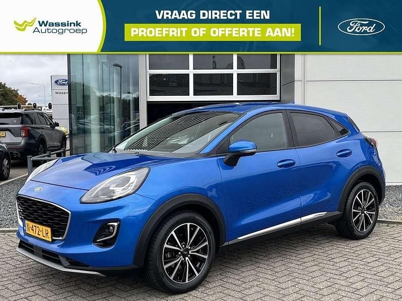 Blauw Gebruikt 2021 Ford Puma Titanium SUV | € 20.940 (Goede deal) - Afbeelding 1/4