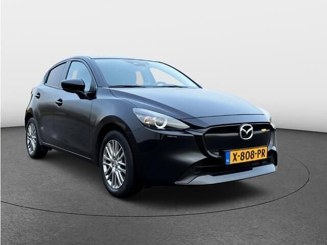 Occasion Mazda 2 Exclusive-Line 90 PK (66 kW) 2023 Jet black metallic (zwart metallic) Hatchback