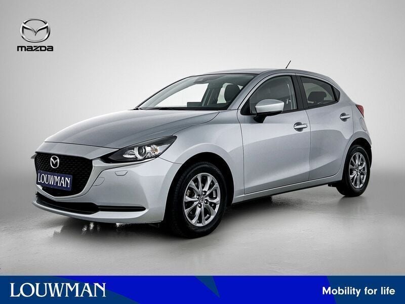 Sonic silver (licht grijs metallic) Gebruikt 2023 Mazda 2 Comfort Hatchback | € 20.945 (Eerlijke prijs) - Afbeelding 1/3