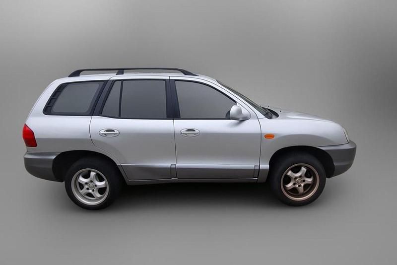 Grijs Gebruikt 2004 Hyundai Santa Fe SUV | € 2.250 (Eerlijke prijs) - Afbeelding 1/2