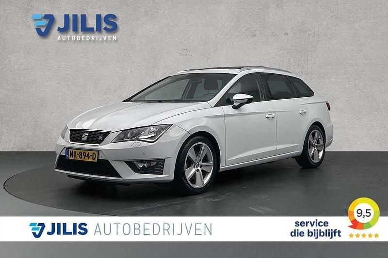 Wit Gebruikt 2014 Seat Leon ST FR Stationwagen | € 11.450 (Eerlijke prijs) - Afbeelding 1/3