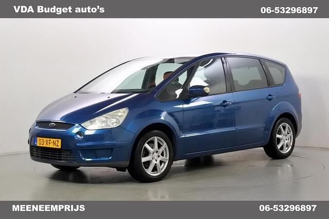 Blauw Gebruikt 2007 Ford S-MAX S MPV | € 2.500 (Goede deal) - Afbeelding 1/4