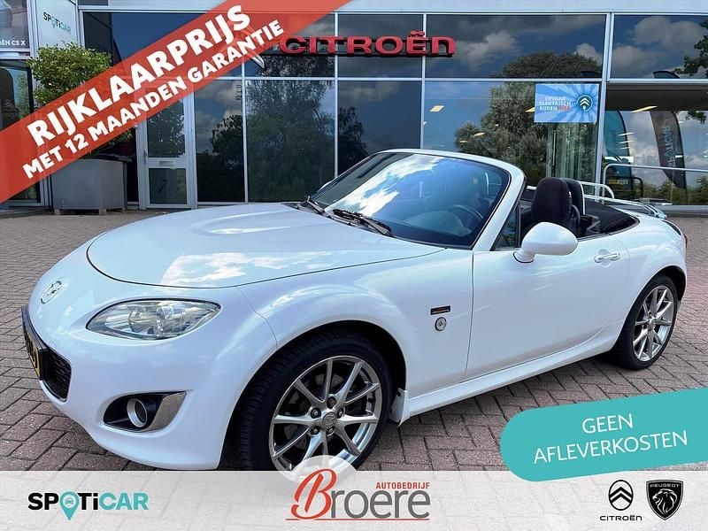 Wit Gebruikt 2010 Mazda MX5 20th Anniversary Cabriolet | € 11.600 (Iets duurder) - Afbeelding 1/4