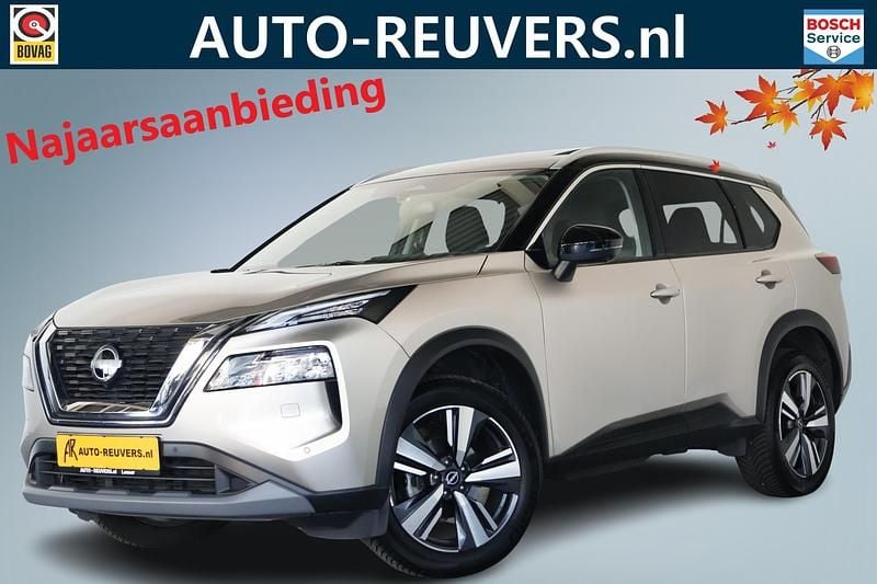 Zilver, metallic lak Gebruikt 2022 Nissan X-Trail N-Connecta SUV | € 33.900 (Goede deal) - Afbeelding 1/4