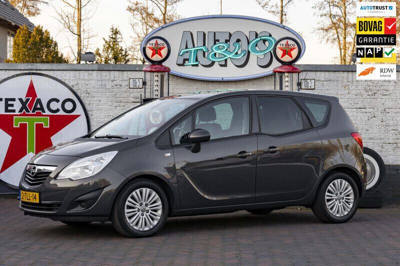 Grijs Gebruikt 2014 Opel Meriva Cosmo MPV | € 10.950 (Eerlijke prijs) - Afbeelding 1/4