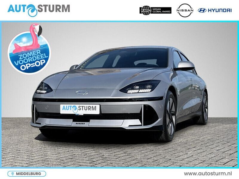 Zilver Nieuw 2024 Hyundai Ioniq 6 Sedan | € 45.794 (Eerlijke prijs) - Afbeelding 1/4