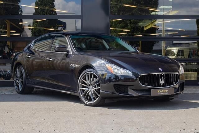 Zwart Gebruikt 2014 Maserati Quattroporte Sedan | € 44.950 (Duur) - Afbeelding 1/4