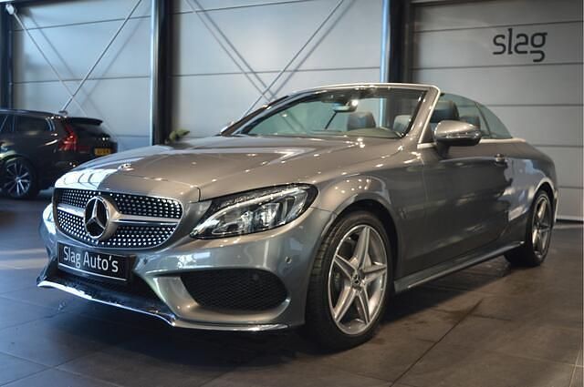 Occasion Mercedes C200 AMG line 184 PK (135 kW) 2017 Grijs Cabriolet