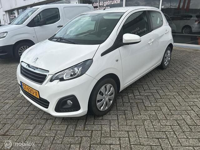 Wit Gebruikt 2018 Peugeot 108 Active Hatchback | € 8.750 (Eerlijke prijs) - Afbeelding 1/4