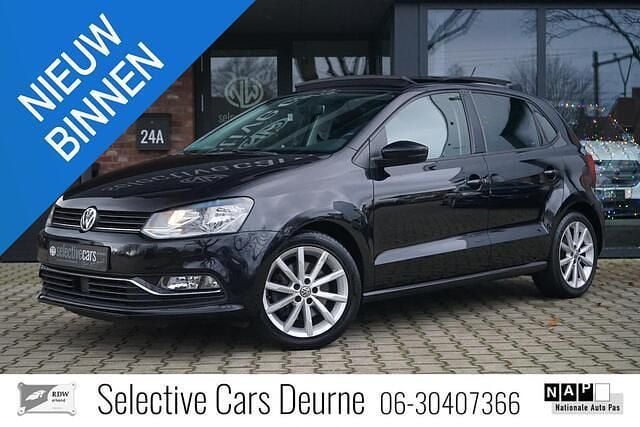 Zwart Gebruikt 2014 VW Polo Edition Hatchback | € 7.900 (Eerlijke prijs) - Afbeelding 1/4