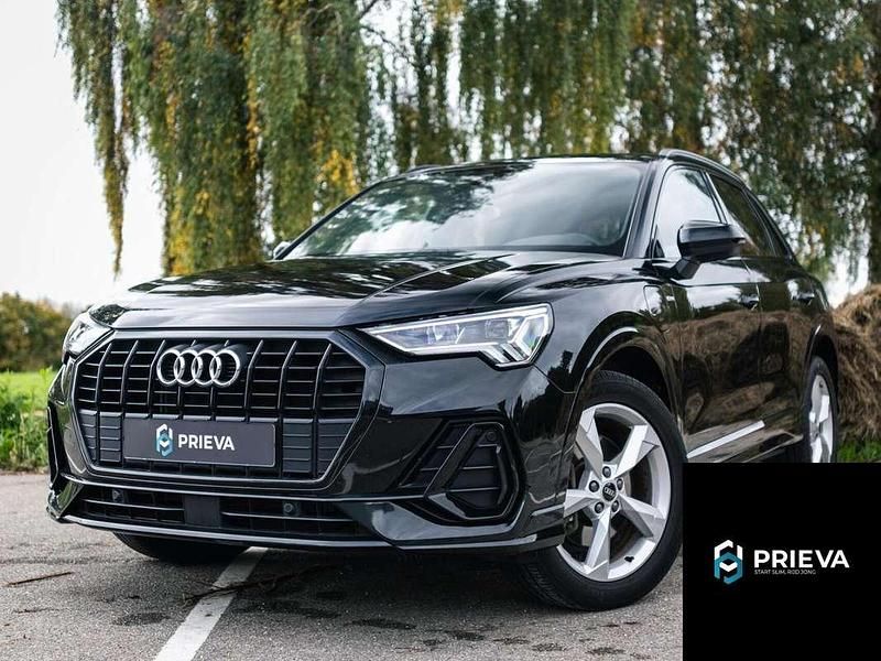 Zwart Gebruikt 2022 Audi Q3 S-Line SUV | € 29.995 (Super prijs) - Afbeelding 1/4