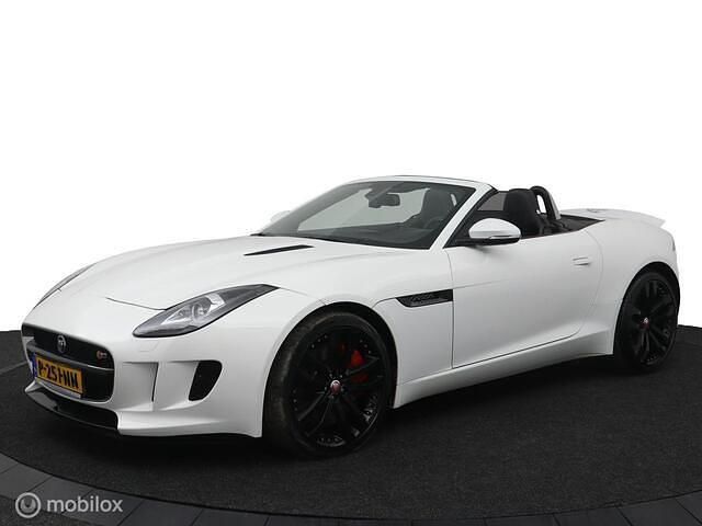 Wit Occasion 2014 Jaguar F-Type S Cabriolet | € 42.450 (Eerlijke prijs) - Afbeelding 1/4