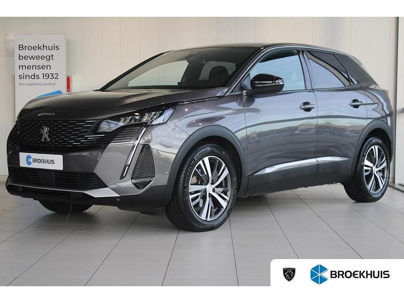 Grijs Gebruikt 2023 Peugeot 3008 Allure SUV | € 25.945 (Eerlijke prijs) - Afbeelding 1/4