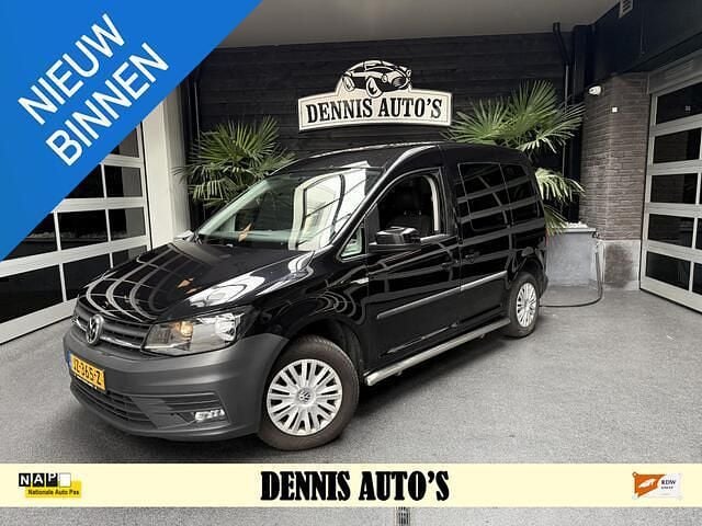 Zwart Gebruikt 2016 VW Caddy Trendline MPV | € 9.950 (Super prijs) - Afbeelding 1/4