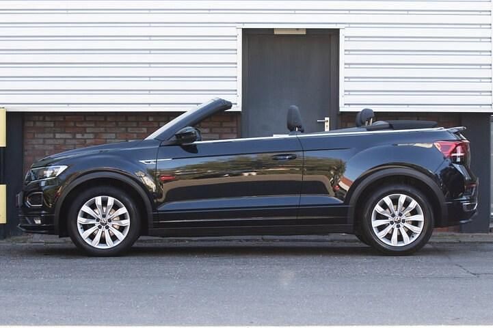 Occasion VW T-Roc Cabriolet R-line 150 PK (110 kW) 2021 Zwart Cabriolet