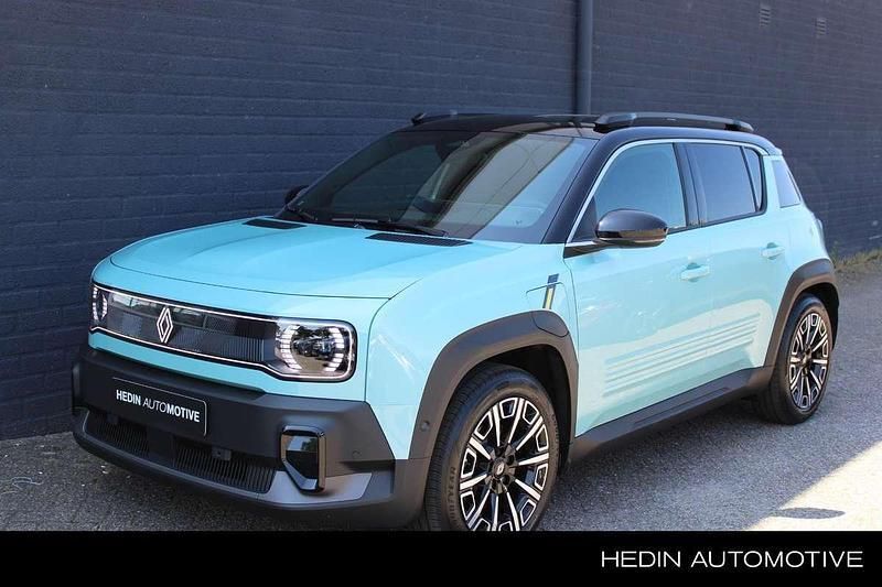 Blauw Nieuw 2025 Renault 4 E-Tech Iconic SUV | € 38.788 - Afbeelding 1/4