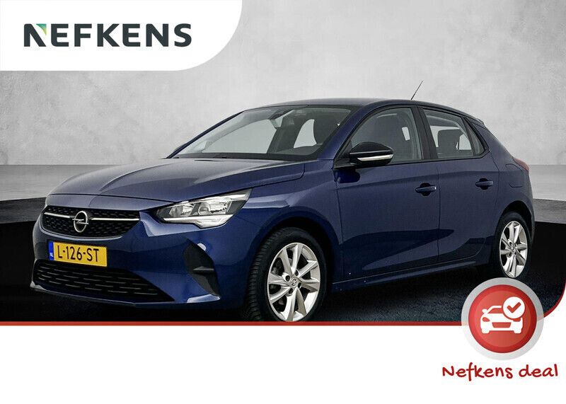 Blauw Gebruikt 2020 Opel Corsa Edition Hatchback | € 12.625 (Eerlijke prijs) - Afbeelding 1/4