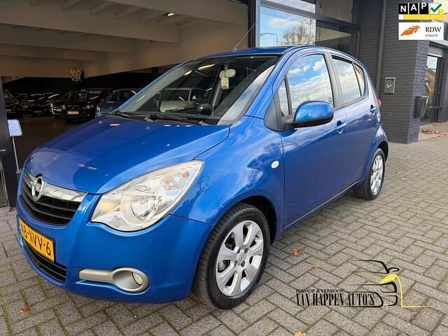 Blauw Occasion 2010 Opel Agila Edition Hatchback | € 3.899 (Goede deal) - Afbeelding 1/4
