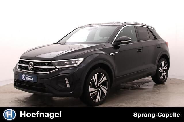 Zwart Gebruikt 2023 VW T-Roc R-line SUV | € 29.950 (Eerlijke prijs) - Afbeelding 1/3