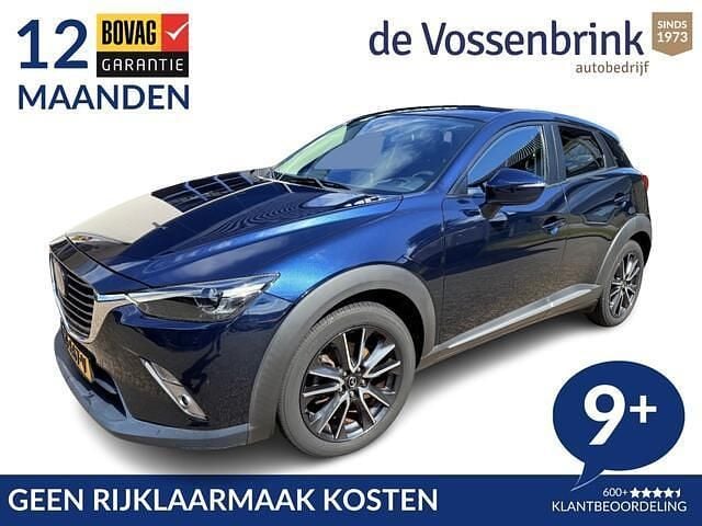 Blauw Gebruikt 2018 Mazda CX-3 SUV | € 20.950 (Eerlijke prijs) - Afbeelding 1/4