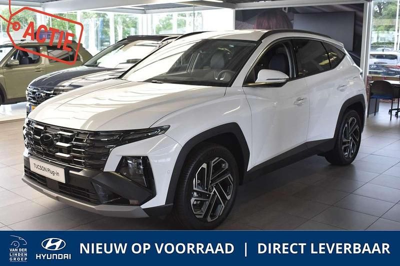Wit Nieuw 2025 Hyundai Tucson Premium SUV | € 49.408 (Duur) - Afbeelding 1/4