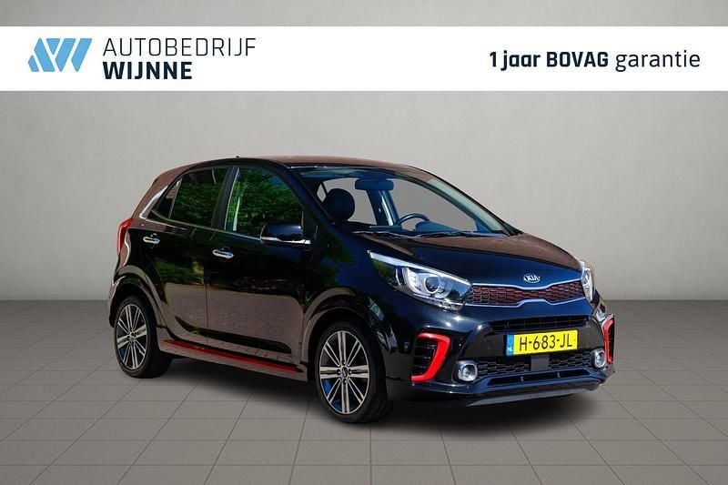 Zwart Gebruikt 2020 Kia Picanto GT-Line Hatchback | € 14.940 (Eerlijke prijs) - Afbeelding 1/4