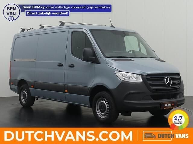 Grijs Gebruikt 2021 Mercedes Sprinter Van | € 25.700 (Super prijs) - Afbeelding 1/4