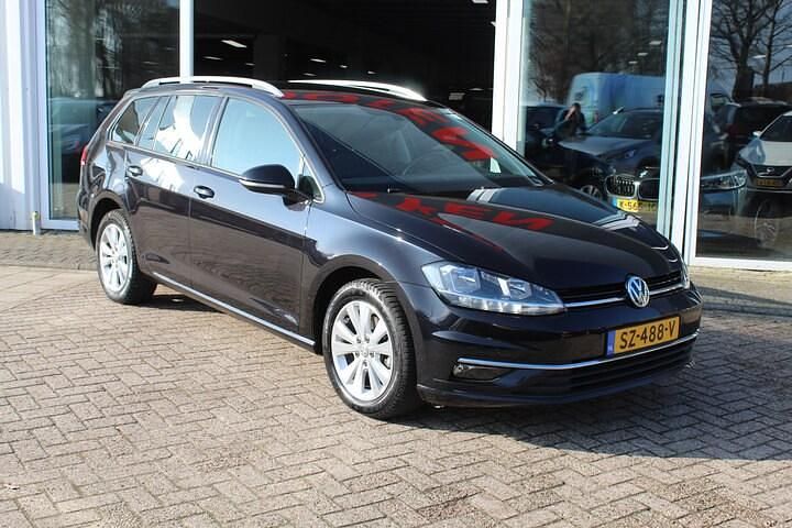 Occasion VW Golf VII Comfortline 2018 Zwart Stationwagen
