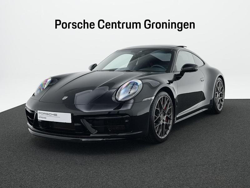 Zwart Gebruikt 2023 Porsche 911 Carrera 4 GTS Coupé | € 194.900 (Iets duurder) - Afbeelding 1/4