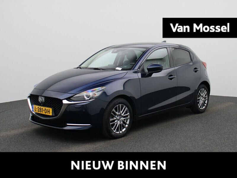 Blauw Gebruikt 2021 Mazda 2 Signature Hatchback | € 20.435 (Iets duurder) - Afbeelding 1/4