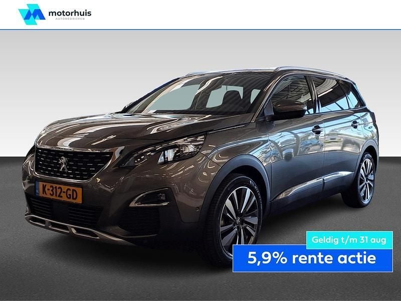Grijs Gebruikt 2021 Peugeot 5008 MPV | € 22.390 (Eerlijke prijs) - Afbeelding 1/4