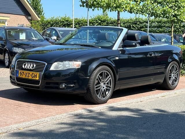 Occasion Audi A4 Cabriolet Proline 163 PK (119 kW) 2007 Zwart Cabriolet