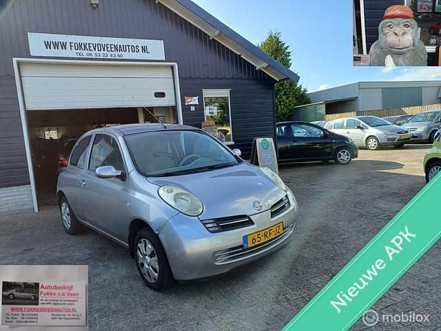 Grijs Gebruikt 2005 Nissan Micra Hatchback | € 999 (Goede deal) - Afbeelding 1/4