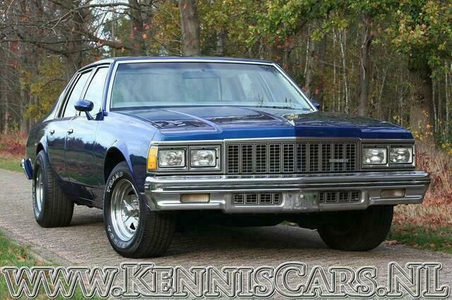 Blauw Gebruikt 1979 Chevrolet Caprice Sedan | € 16.500 - Afbeelding 1/4