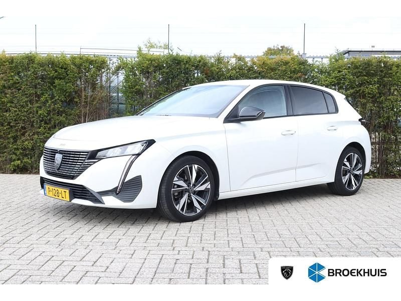 Wit Gebruikt 2022 Peugeot 308 Allure Hatchback | € 20.895 (Eerlijke prijs) - Afbeelding 1/4