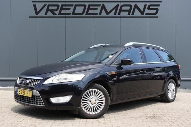 Zwart, metallic lak Gebruikt 2008 Ford Mondeo Titanium Stationwagen | € 1.950 (Super prijs) - Afbeelding 1/4