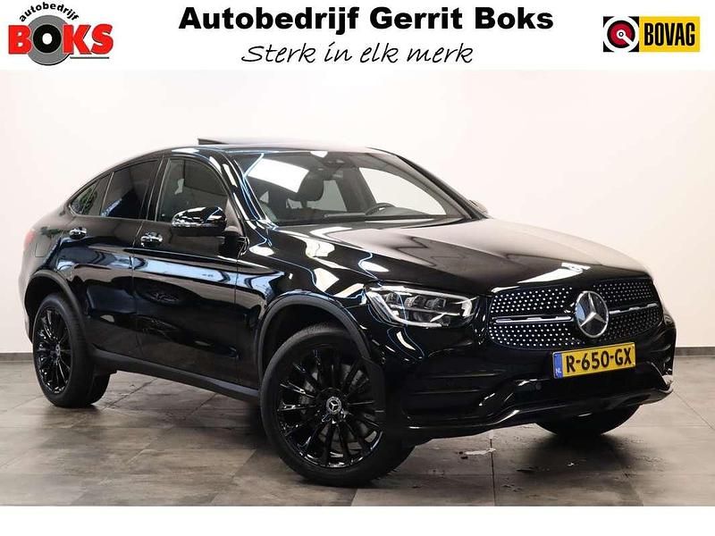 Occasion Mercedes GLC300e Business 320 PK (235 kW) 2022 Zwart Coupé