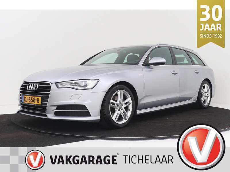 Grijs Gebruikt 2017 Audi A6 S-Line Stationwagen | € 21.945 (Eerlijke prijs) - Afbeelding 1/3